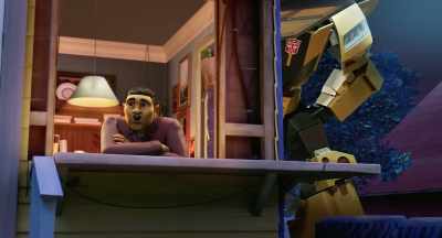 - [chuckles] - Transformers: EarthSpark