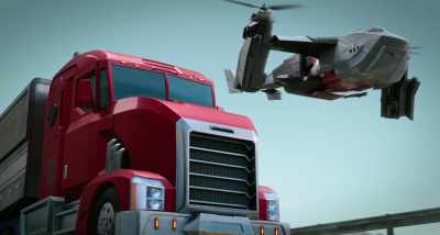 - [chuckles] - Transformers: EarthSpark