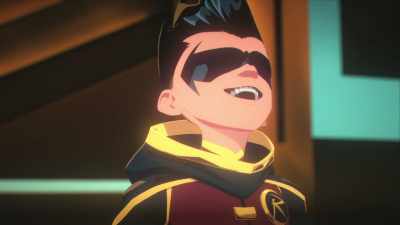 [chuckles] - Batman and Superman: Battle of the Super Sons