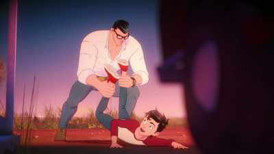 [chuckles] - Batman and Superman: Battle of the Super Sons