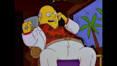 (chuckles) - The Simpsons