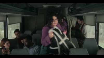 - [chuckles sarcastically]
- [chuckles mockingly] - The Girls on the Bus
