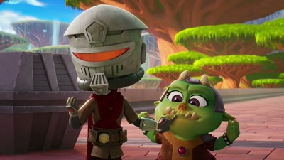[chuckles, snorts] - Star Wars: Young Jedi Adventures