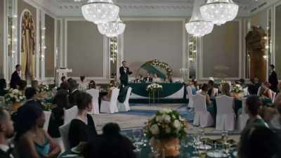 [chuckles] So, then,
Hannah looks at us - The Groomsmen: First Look