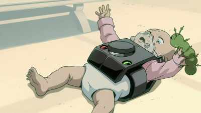 [chuckles softly] - Creature Commandos