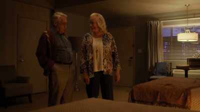 - ( chuckles )
That one.
- No. - Room 104
