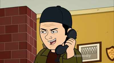 [chuckles] That's what you think. - Corner Gas Animated