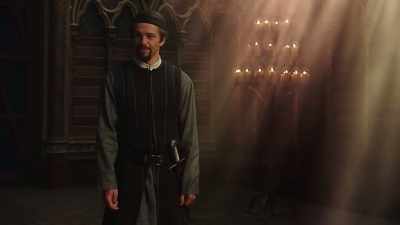 [ Chuckles ] The Lord,
or De Nogaret? - Knightfall