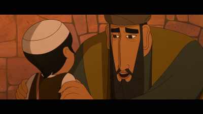 (Chuckles) There's a war started!
Roshaan has gone to fight. - The Breadwinner