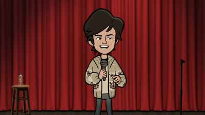 [chuckles]
This guy was like, "Ah!" - Tig Notaro: Drawn