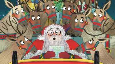 [CHUCKLES] "Turn over the
page for a Wonderland map." - The Night Before Christmas in Wonderland