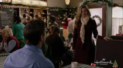 - [CHUCKLES] Want to join me? Come on.
- Okay. Mm. - Christmas in Love