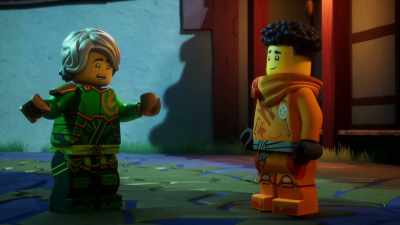 [chuckles]
Well, if I didn't know better, - LEGO Ninjago: Dragons Rising