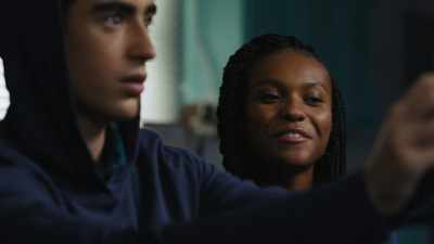 [CHUCKLES] We're zapping the disk with - Naomi