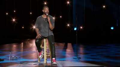 [ Chuckles ] With
a White bitch." - Marlon Wayans: You Know What It Is