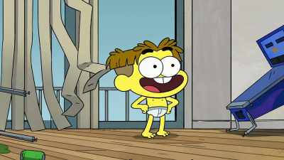 [chuckles] Yeah, no,
I'm definitely not doing any chores. - Big City Greens