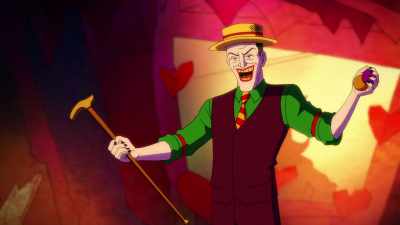 [chuckles] Yes, you, young lady, - Harley Quinn