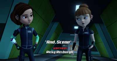 [chuckles] You finally admit it.
[whistles] - Spy Kids: Mission Critical