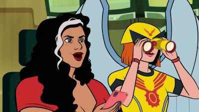 [ Chuckles ] you're a genius. - Birdgirl