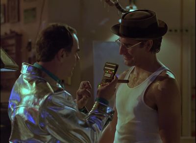 [ Chuckling ]
[ Beeps ] - Quantum Leap
