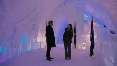(chuckling)
In fact they were a little bit - A Royal Christmas Crush