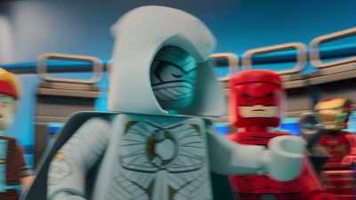 [chuckling] Oh, my gosh. That's so weird. - LEGO Marvel Avengers: Mission Demolition