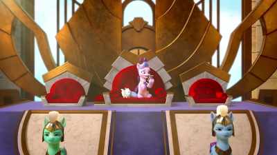 [chuckling]
Oh, there you are. - My Little Pony: Make Your Mark
