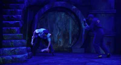 (chuckling)
Quick, go go go. - The Toxic Avenger: The Musical
