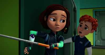 [chuckling] - Spy Kids: Mission Critical