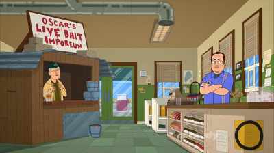 [chuckling] - Corner Gas Animated