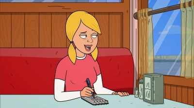 [chuckling] - Corner Gas Animated