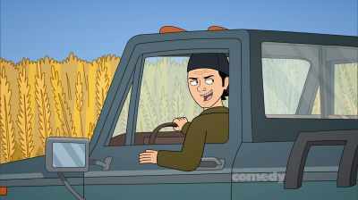 [chuckling] - Corner Gas Animated