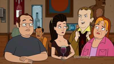 [chuckling] - Corner Gas Animated