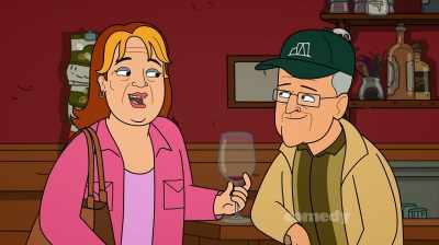 [chuckling] - Corner Gas Animated