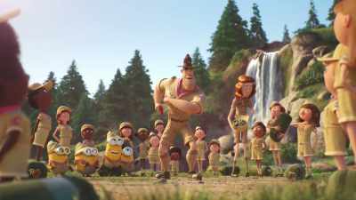 - [chuckling] - Illumination Presents: Minions Holiday Special