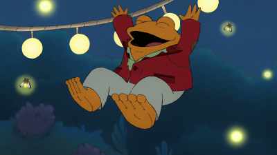 -[chuckling] Whoa!-[grunts] - Frog and Toad