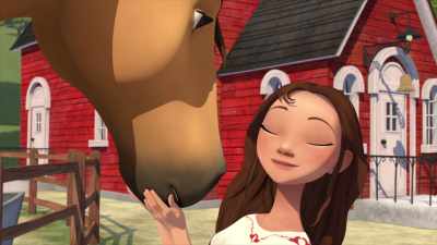 [chuffing and neighing] - Spirit: Riding Free