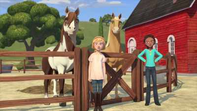 [chuffs and neighs] - Spirit: Riding Free