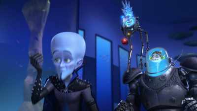 - Chum, this is
beyond embarrassing! - (fizzling) - Megamind vs. the Doom Syndicate