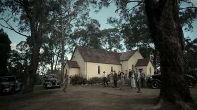 (church bell continues tolling) - The Clearing