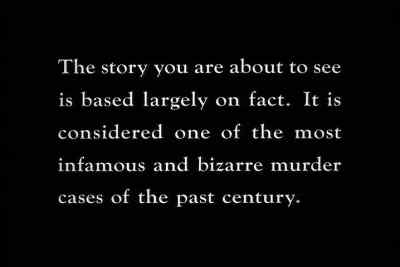 [Church bell tolling] - The Legend of Lizzie Borden