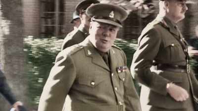 Churchill finally agrees 
to Operation Overlord, - Greatest Events of World War II in Colour