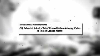 "CIA scientist admits - The Osbournes Want to Believe