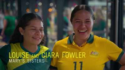 CIARA FOWLER: If Mary's good today,
that'd be great. - Matildas: The World at Our Feet