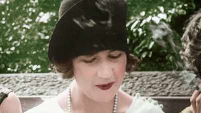 CIGARETTES BECOME
A SYMBOL OF LIBERATION, - America in Color