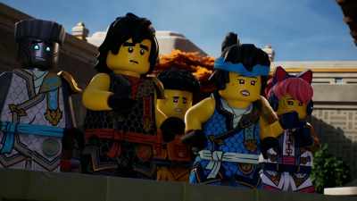 -[Cinder booms]
-[Wyldfyre yelps] - LEGO Ninjago: Dragons Rising