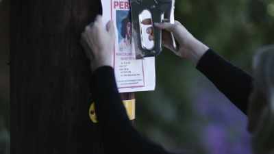 Cindy: We were making posters,
posting them on grocery stores, - Buried In The Backyard
