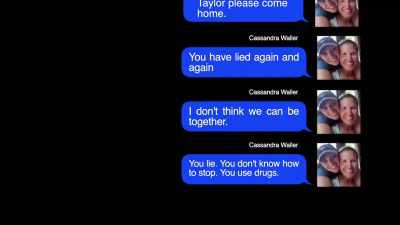 Citing the text
she had sent to Taylor - Killer Cases