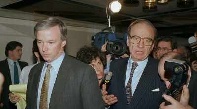 Citizenship, that takes months. - The Murdochs: Empire of Influence