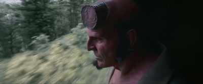 [clacking ghostly sound] - Hellboy: The Crooked Man